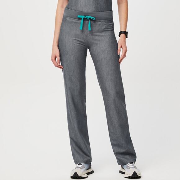 NWOT Women’s Livingston Graphite Scrub Pants Size XL Petite - Picture 1 of 11